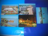 HOPCT LOT NR 874 NEPTUN --LITORAL-CT-5 CARTI POSTALE-RSR-CIRCULATE, Circulata, Printata, Constanta