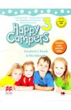 Cumpara ieftin Happy Campers 3 Student's Book and Workbook - Patricia Acosta Manual Carte Engleza