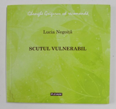 SCUTUL VULNERABIL - versuri de LUCIA NEGOITA , 2016 foto