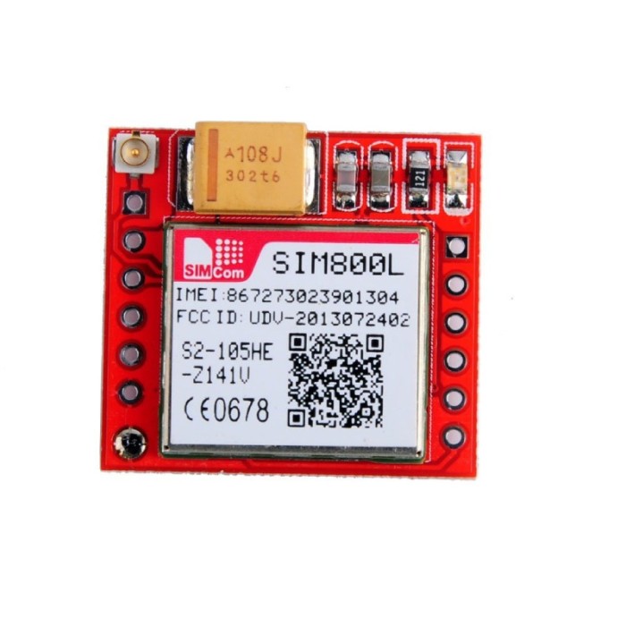 Modul GPRS GSM SIM800L Quad-Band cu antenă &ndash; Comunicație mobilă pentru Arduino și IoT