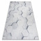 ANDRE 1180 covor lavabil Fagure, hexagon 3D anti-alunecare - gri, 80x150 cm