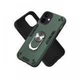 Husa iPhone 12 Mini Lemontti Armour Series 2 in 1 Dark Green