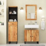 VidaXL Set mobilier de baie, 3 piese, lemn masiv de acacia 3200638