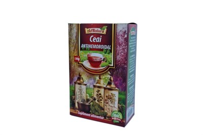 Ceai Antihemoroidal 50 grame Adserv foto