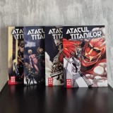 Hajime Isayama - Atacul Titanilor. Pachet 4 volume Omnibus (vol. 1&ndash;8) | Attack on Titan, manga, Hajime Isayama