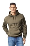 Hanorac UNISEX cu interior Fleece si gluga maro