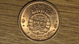 Timor portughez -moneda coloniala raruta- 50 centavos 1970 AUNC - an unic batere