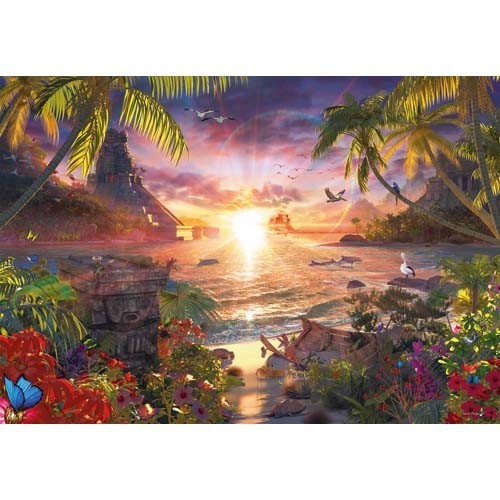 Puzzle Apusul In Paradis, 18000 Piese Puzzle Apusul In Paradis, 18000 Piese