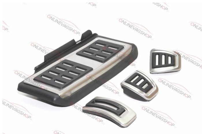 Set Pedale Inox + Footrest transmisie manuala VW Golf 7/Audi A3 /Skoda