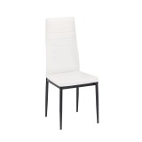 Scaun bucatarie Tino NOVA, gri/negru, metal, 96x50 cm, max 130 kg,  design modern, elegant, confortabil
