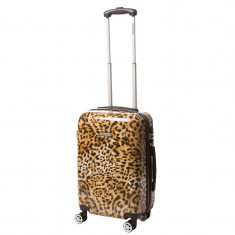 Troler Lamonza, 55 cm, model leopard foto