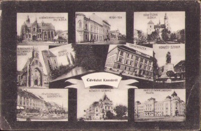CP619N &amp;Uuml;dv&amp;ouml;zlet Kass&amp;aacute;r&amp;oacute;l, carte poștală, necirculată foto