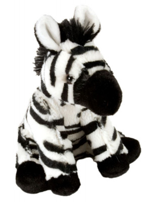 Pui de Zebra - Jucarie Plus Wild Republic 20 cm foto