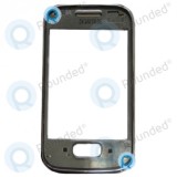 Capac frontal Samsung Galaxy Pocket S5300, capac mijloc Piesa de schimb argintie DKWVJA06 / DKHT58AL07