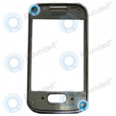 Capac frontal Samsung Galaxy Pocket S5300, capac mijloc Piesa de schimb argintie DKWVJA06 / DKHT58AL07