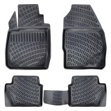 Cumpara ieftin Set covorase auto cauciuc TPE Umbrella pentru Ford Fiesta V (2002-2008), antialunecare, bordura 3cm, cod 58173