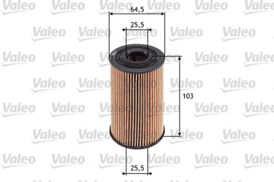 VALEO 586533 Filtru ulei foto