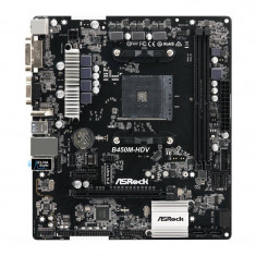 Placa de baza Asrock B450M-HDV AMD AM4 mATX foto