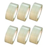 Set 6 buc Banda adeziva tip scotch, transparenta latime 48 mm x 60 m lungime