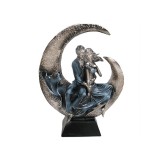 Cumpara ieftin Statue Indragostiti pe semiluna 30x39 cm