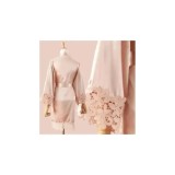 Cumpara ieftin Halat de Dama din Satin, Bej - MEI41