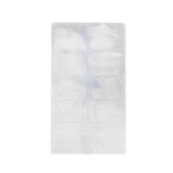 Tipsuri de gel &bdquo;Diamante 3D&rdquo;, pătrate, 07, 120 buc, 12 dimensiuni