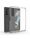 Husa silicon transparent pentru Samsung Z Fold 3, Fara snur