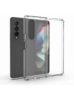Husa silicon transparent pentru Samsung Z Fold 3 foto