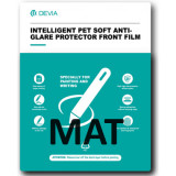 Folie Protectie Ecran TPU (Silicon Pet, Anti-Figerprint MATT) (Tablete-iPad) (260 Microni) Devia, Size: 225 MM * 290 MM, 3 Pasi