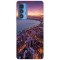 Husa compatibila cu Motorola G20 model Sundown over city, Silicon, TPU, Viceversa