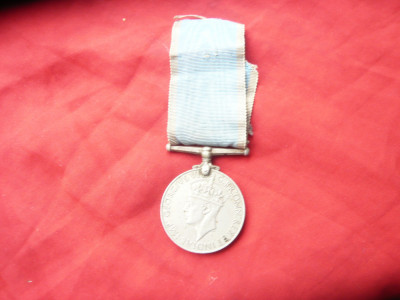 Medalie de Razboi Marea Britanie Rege George VI 1939-1945 foto