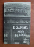 George Calinescu - Pagini de estetica (Albatros, 1990) - Studii literare