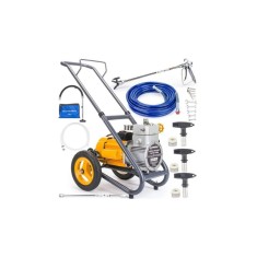 Pompa, masina de vopsit, zugravit profesionala airless, 225 bari 1500 W, Powermat