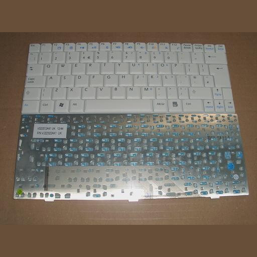 Tastatura laptop noua MSI U90 U100 White UK