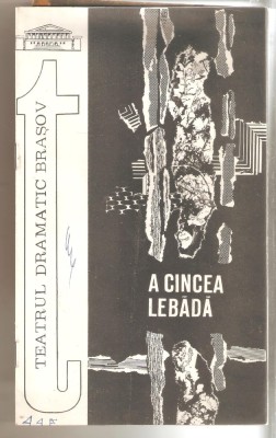 Program Teatrul dramatic Brasov-A cincea lebada 1978-1979 foto