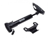 Pompă Bicicletă Telescopică Giyo AV FV DV AWR1818B, Mini Pompă Portabilă cu Supapă Blocabilă, Munte/Șosea, Suport Cadru Inclus