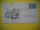 HOPCT PLIC FDC S NR 1039 ROMANIA -ISTORIA AVIATIEI -FAI -FEDERATIA AERONAUTICA INTERNATIONALA 1978-AVION / AVIATIE