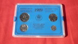 SET BANCAR MONEDE SUEDIA 1989, Europa