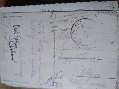 Ilustrata circulata Romania Bukowina Bucovina Suceava Interbelice Itcani foto