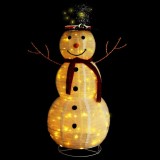 Cumpara ieftin Figurina decorativa Craciun om zapada LED 120 cm tesatura lux