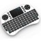 Mini tastatura wireless, cu touchpad, pentru Smart TV XBox, PS, PC, Notebook , Alb Rii