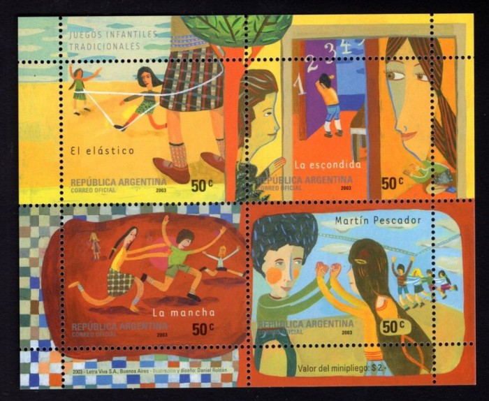 ARGENTINA 2003 JOCURI DE COPII