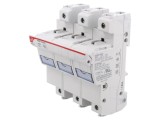 Clemă siguranţe cilindrice 22x58mm DF ELECTRIC pentru şină DIN 100A IP20