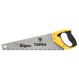 Fierastrau manual Topex Aligator pentru lemn, 400 mm, 7 TPI