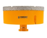 Carota diamantata pentru ceramica PM-DWK-110M14M, 110 mm, Powermat PM1581