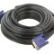 Cablu D-Sub 15pin HD negru 10m
