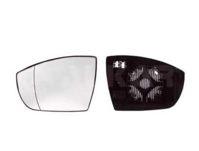 Geam oglinda Ford C-Max, 11.2010-2017, Galaxy (Wa6) 2006-2015, Kuga (Dm2), 03.2008-03.2013, S-Max (Wa6), 05.2006-12.2015, Stanga, Crom, Cu incalzire, foto