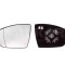 Geam oglinda Ford C-Max, 11.2010-2017, Galaxy (Wa6) 2006-2015, Kuga (Dm2), 03.2008-03.2013, S-Max (Wa6), 05.2006-12.2015, Stanga, Crom, Cu incalzire,