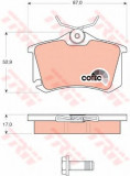 Set placute frana,frana disc AUDI A2 (8Z0) (2000 - 2005) TRW GDB1578