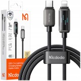 Mcdodo &Icirc;ncărcător Usb-C Fulger Cablu De &Icirc;ncărcare Rapidă Pentru Iphone 1M Led